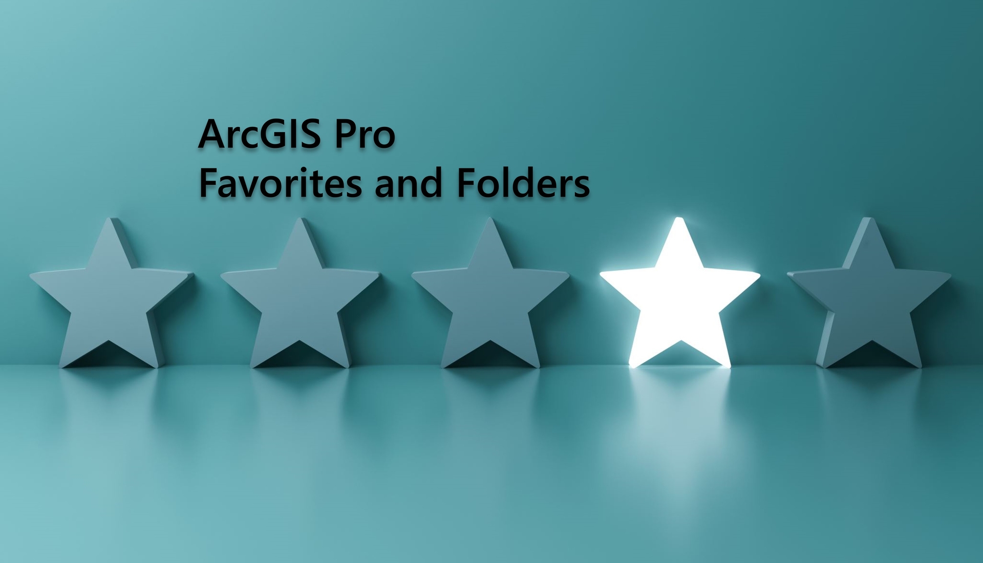 ArcGIS Pro Favorites and Folders cover image