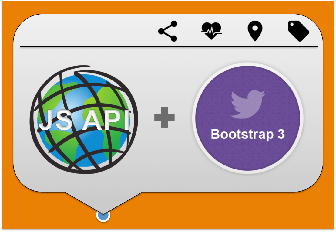 Use Bootstrap to Customize Esri's JavaScript InfoWindow Icons cover image